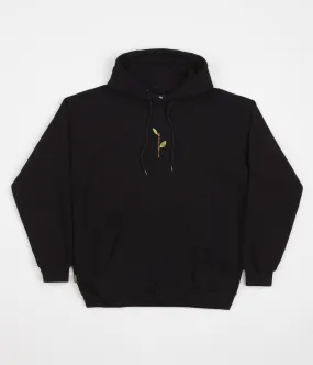 Magenta Tree Plant Hoodie - Black