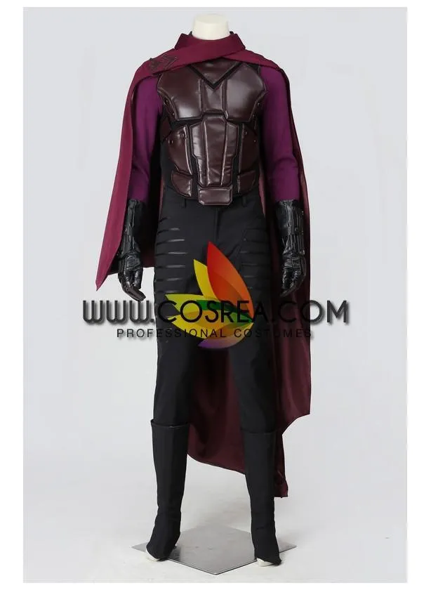 Magneto Days of Future Past PU Leather Cosplay Costume