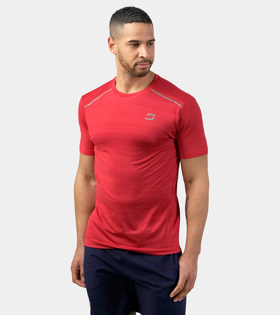 MEN'S MICRO SPORT T-SHIRT - RED