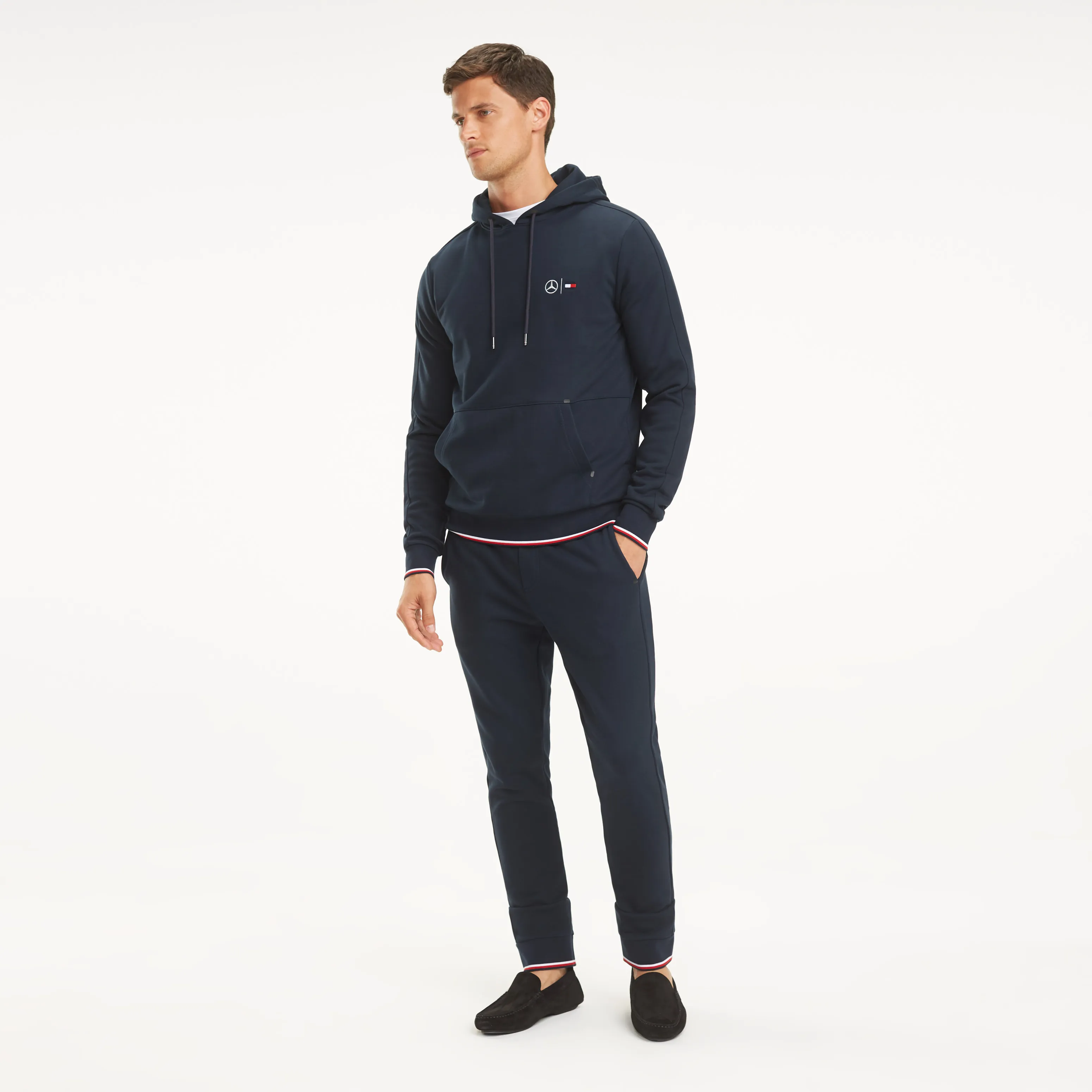 Mercedes Benz Drawstring Hoodie | Hoodies | Tommy Hilfiger