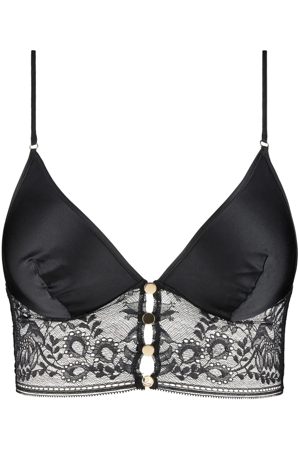 Midnight Whisper Triangle Bra