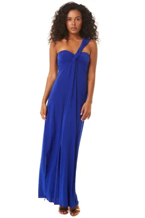 Misa - Thora Dress - Cobalt Blue Venezia