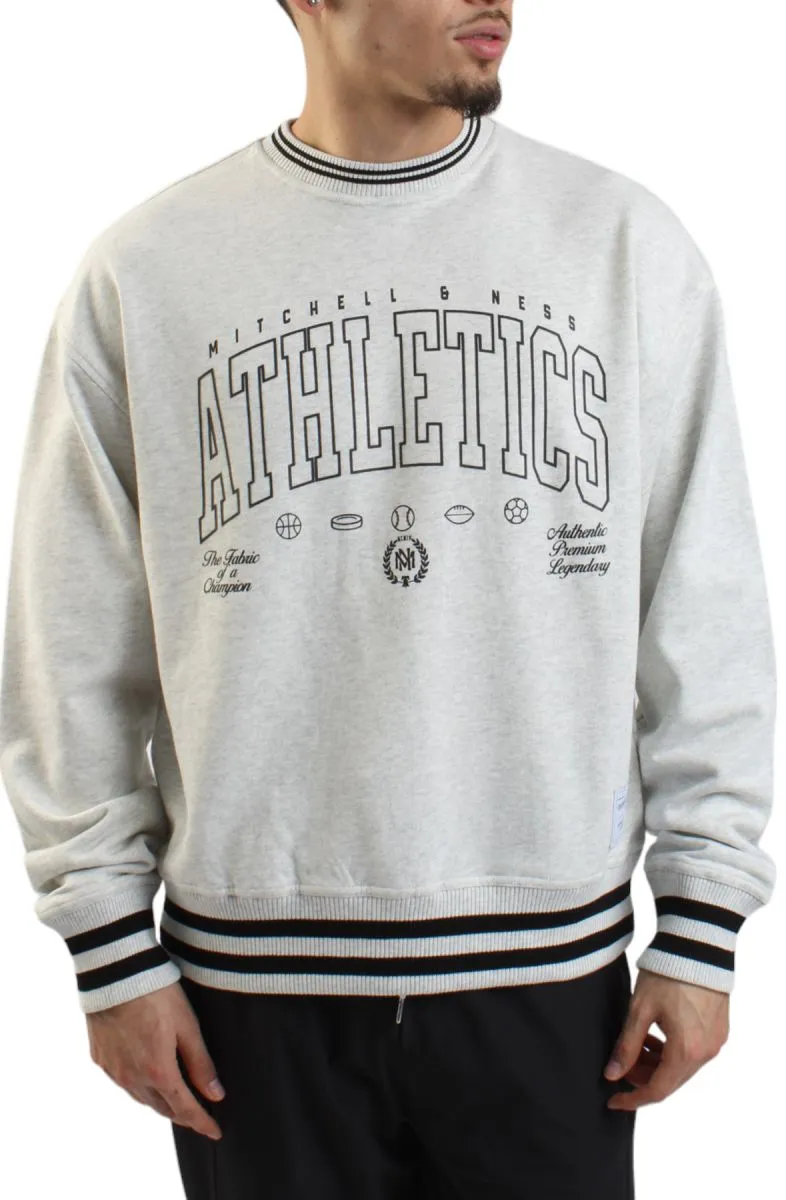 Mitchell & Ness  Branded M&N Classics Heavyweight Crewneck Sweatshirt