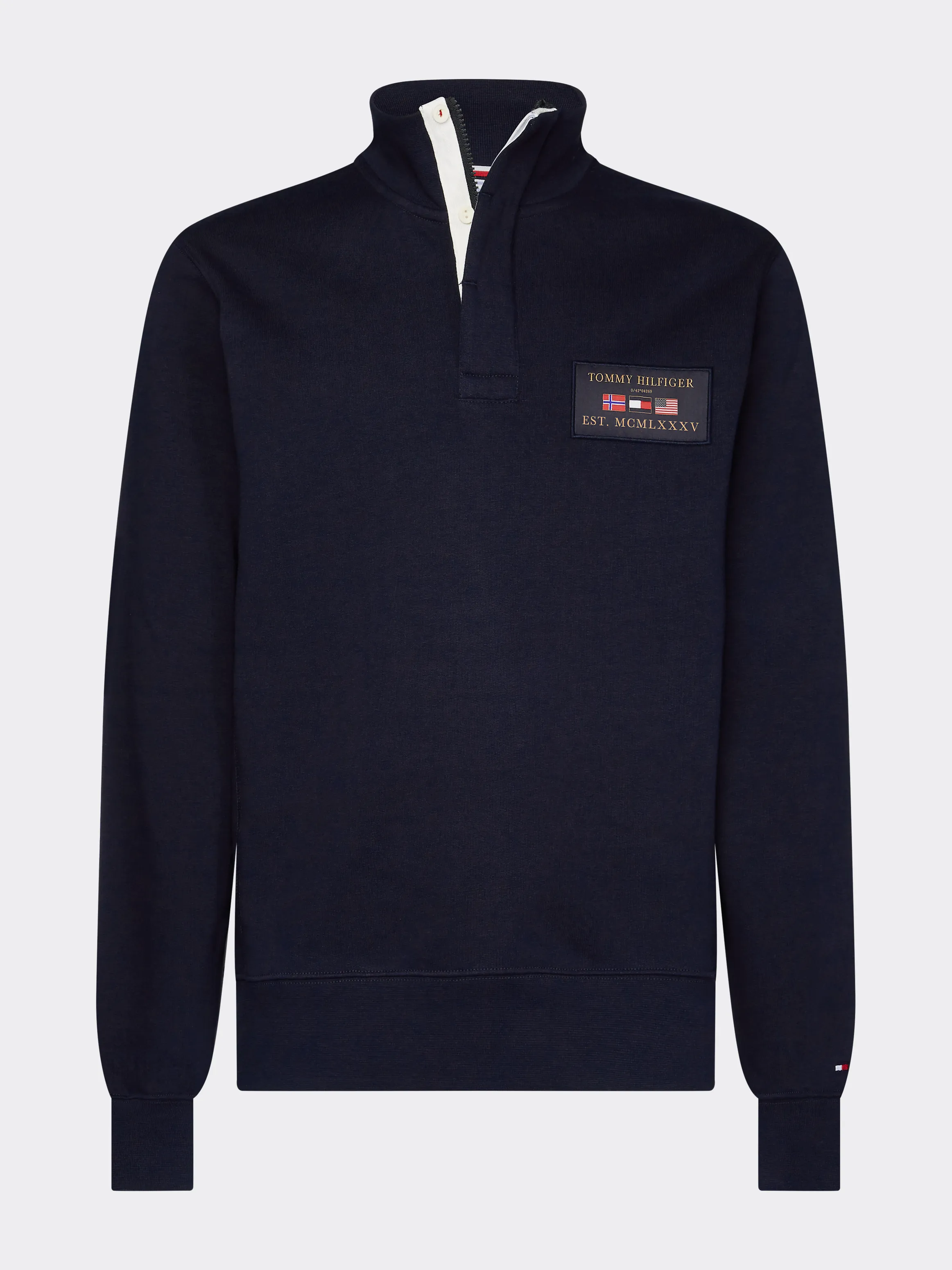 Mock Neck Fleece Sweatshirt | Hoodies | Tommy Hilfiger