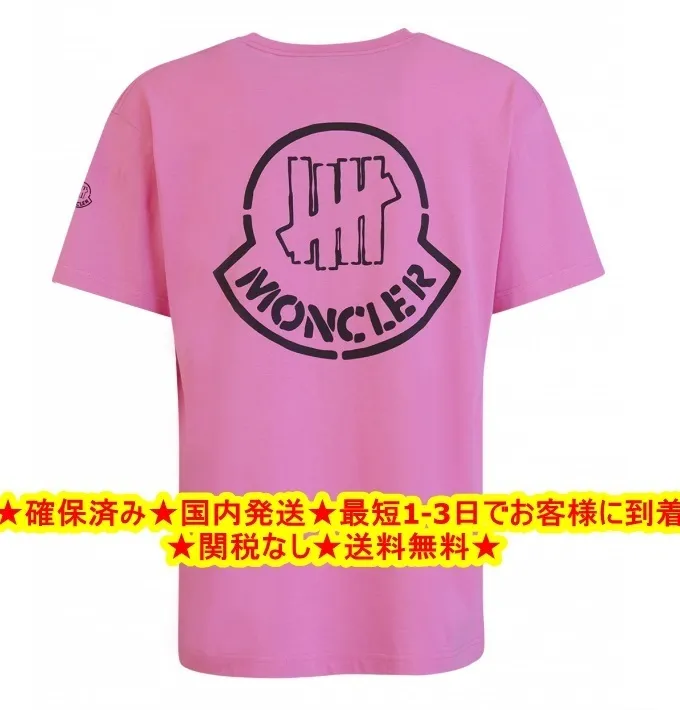 MONCLER  |Size S-XL ◆MONCLER GENIUS 1952 UNDEFEATED T-SHIRT Pink Men's