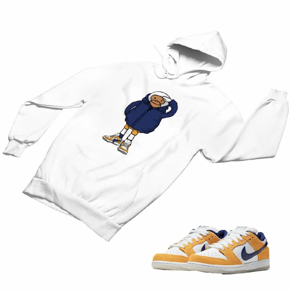 Nike SB Dunk Laser Orange Matching Custom Designed Hoodies ND 1-3-5