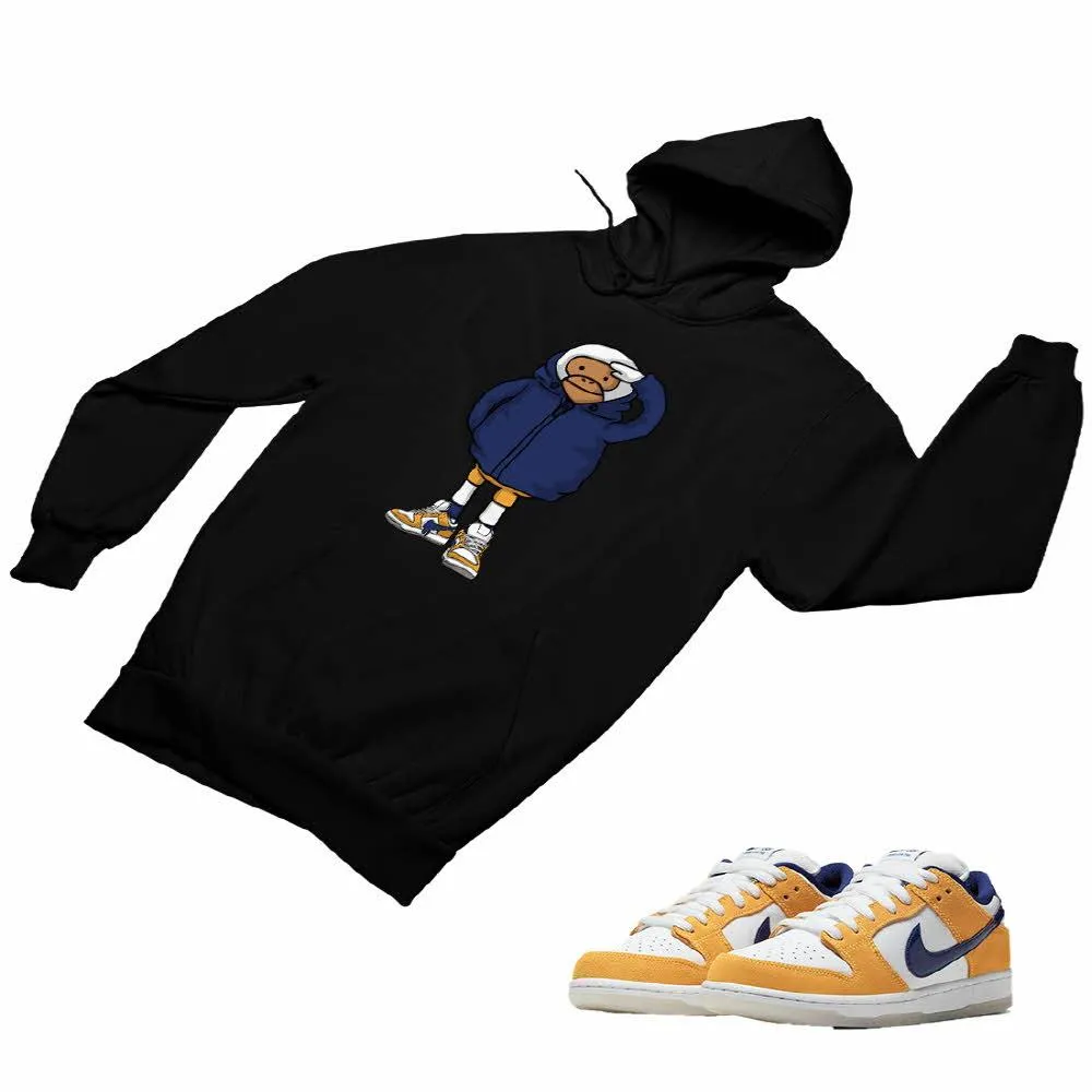 Nike SB Dunk Laser Orange Matching Custom Designed Hoodies ND 1-3-5