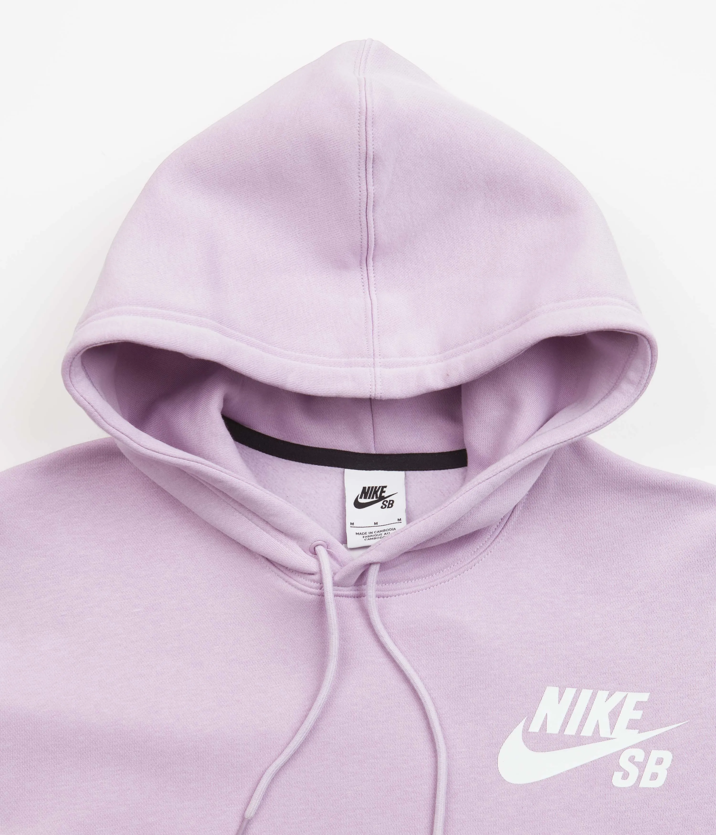 Nike SB Icon Logo Hoodie - Doll / White