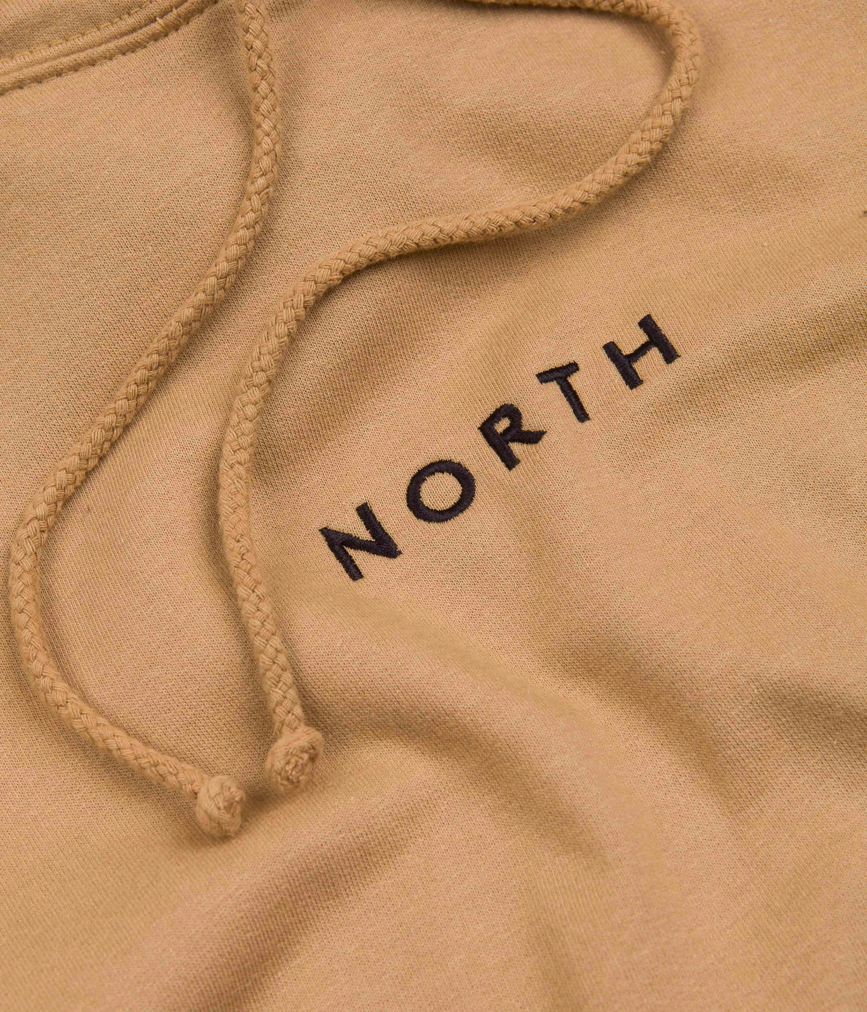 North Supplies Hoodie - Sand / Black