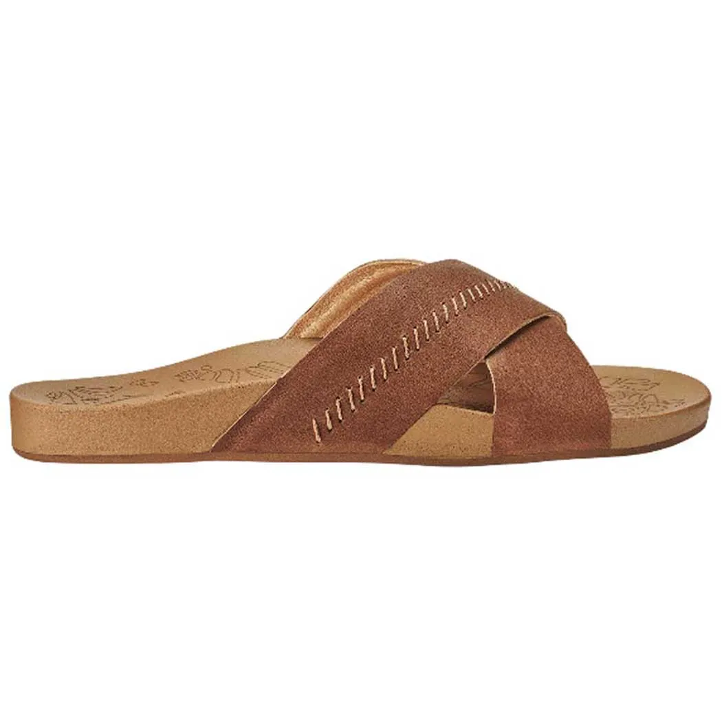 OluKai Kipea Olu Slide Sandal Sahara/ Sahara (Women's)