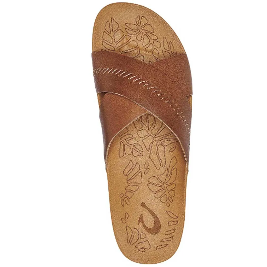 OluKai Kipea Olu Slide Sandal Sahara/ Sahara (Women's)