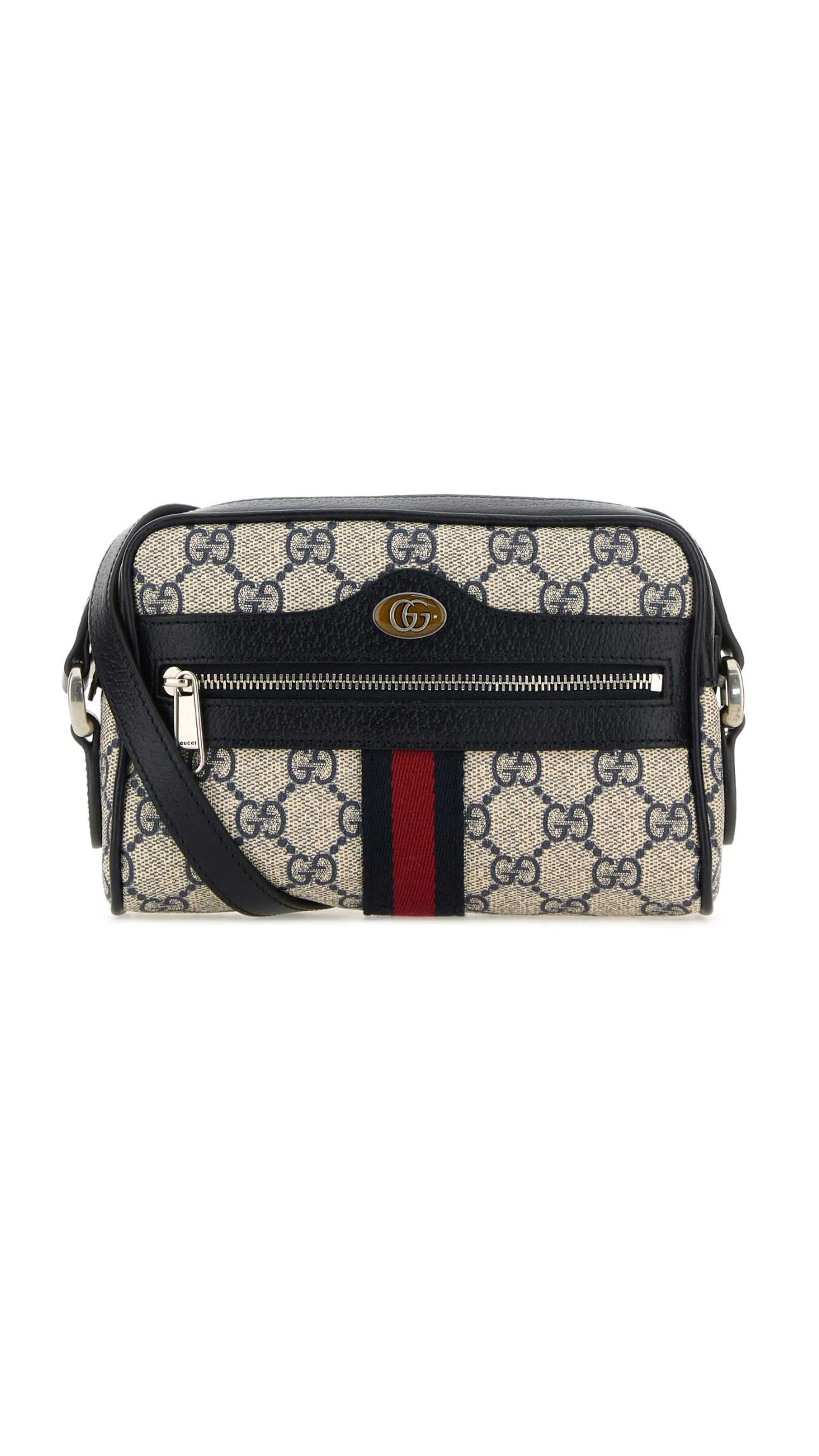 Ophidia GG Mini Bag - Navy