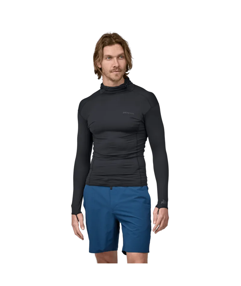 Patagonia R0 Hooded Rashguard-Ink Black