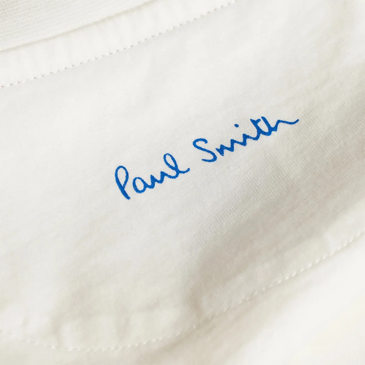 Paul Smith - 'Wine Glass' Print T-Shirt in White