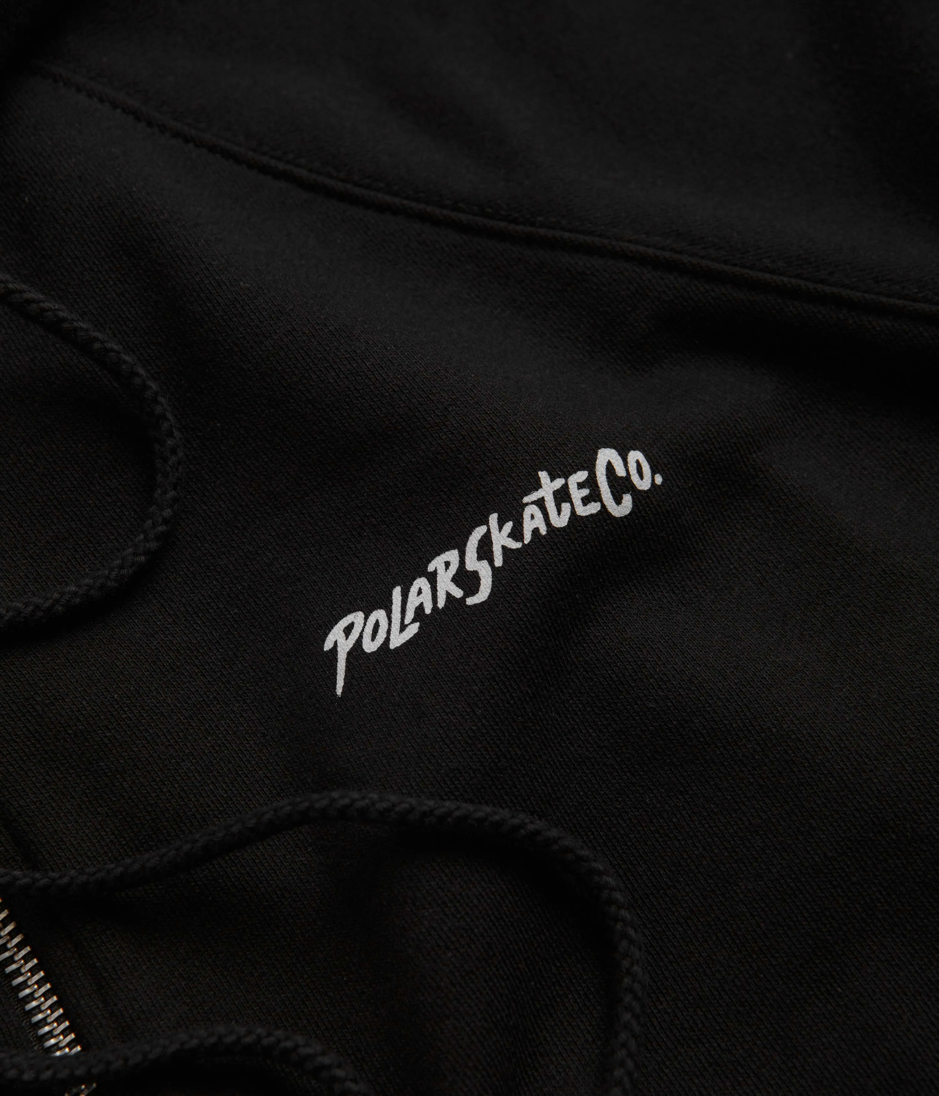 Polar 12 Faces Default Zip Hoodie - Black