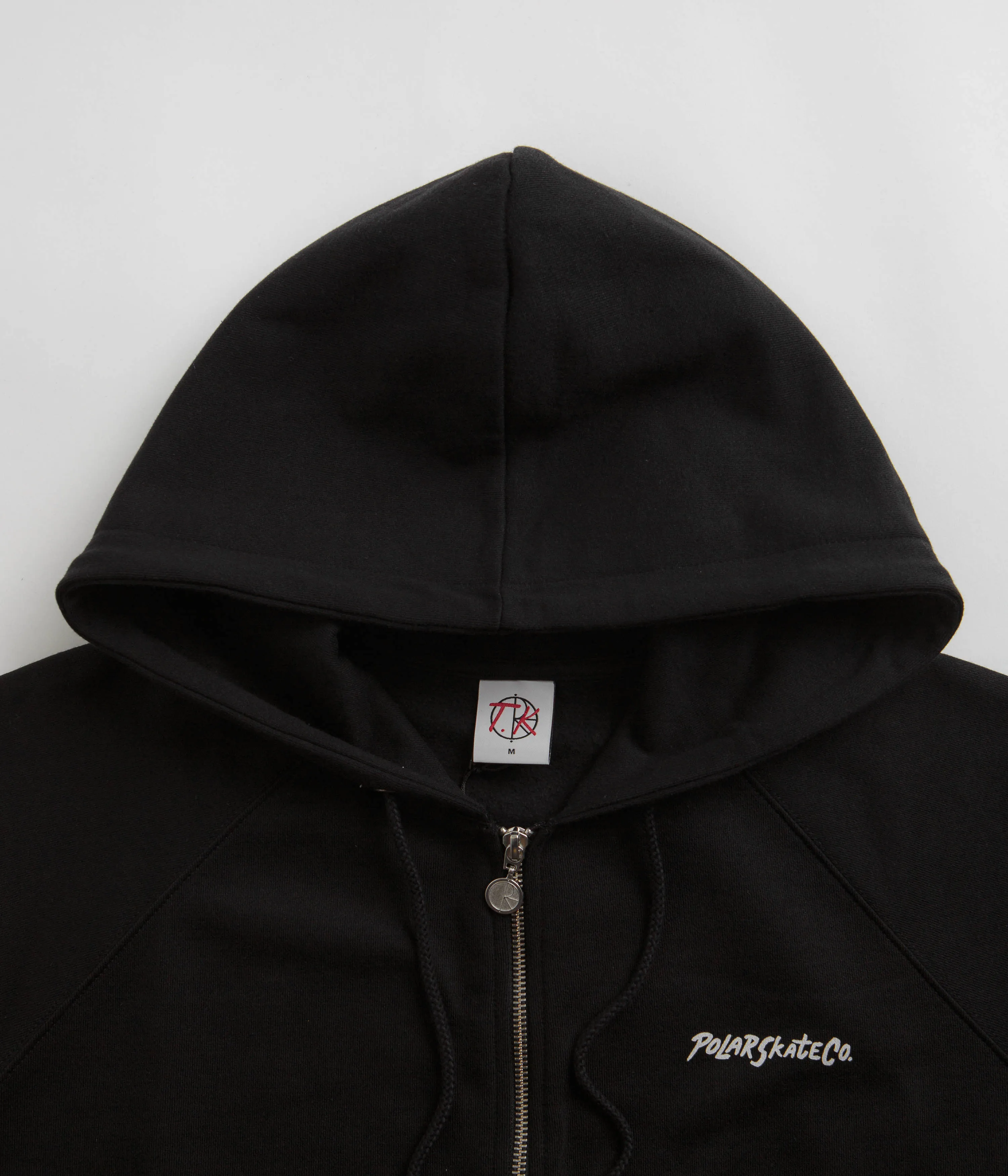 Polar 12 Faces Default Zip Hoodie - Black