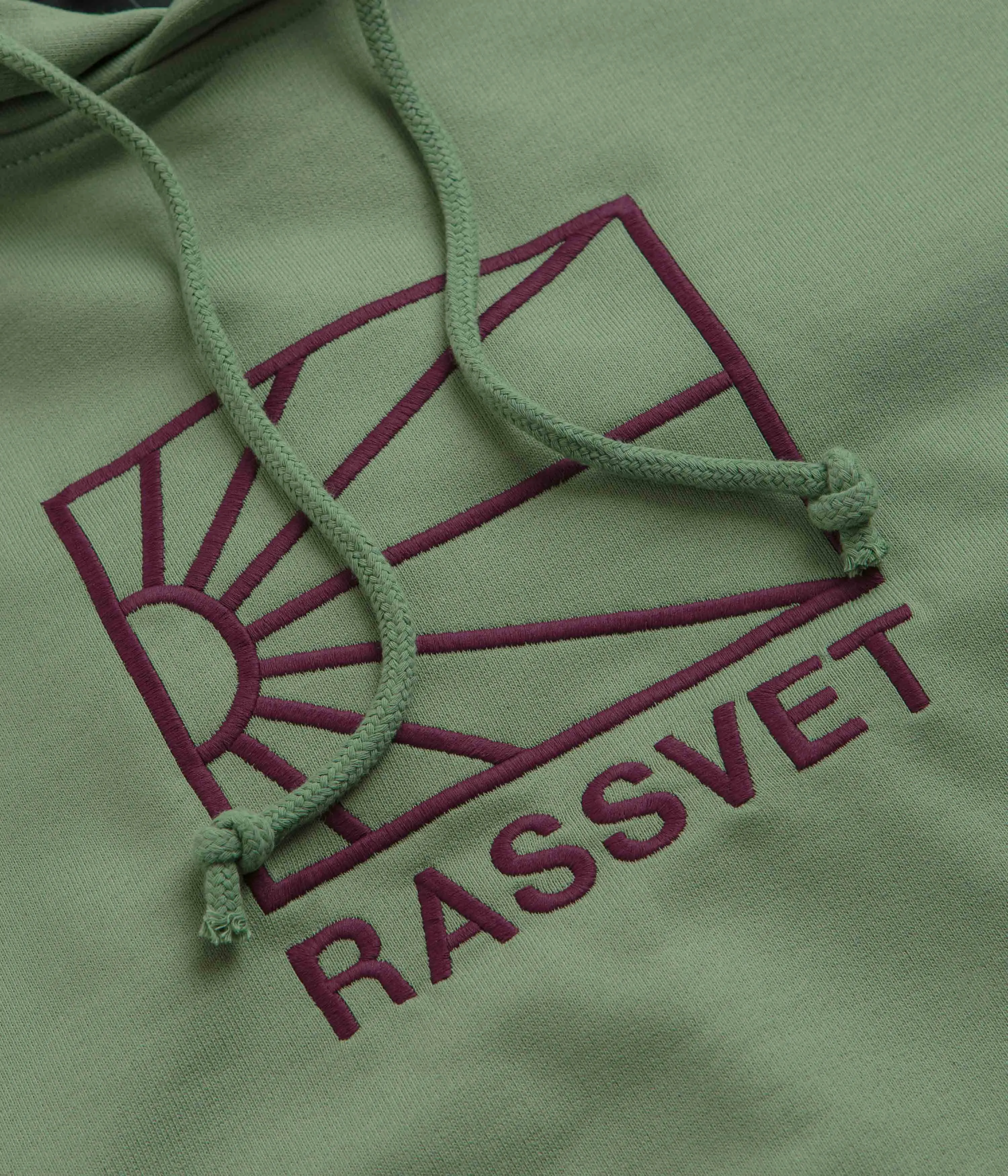 Rassvet Logo Hoodie - Khaki