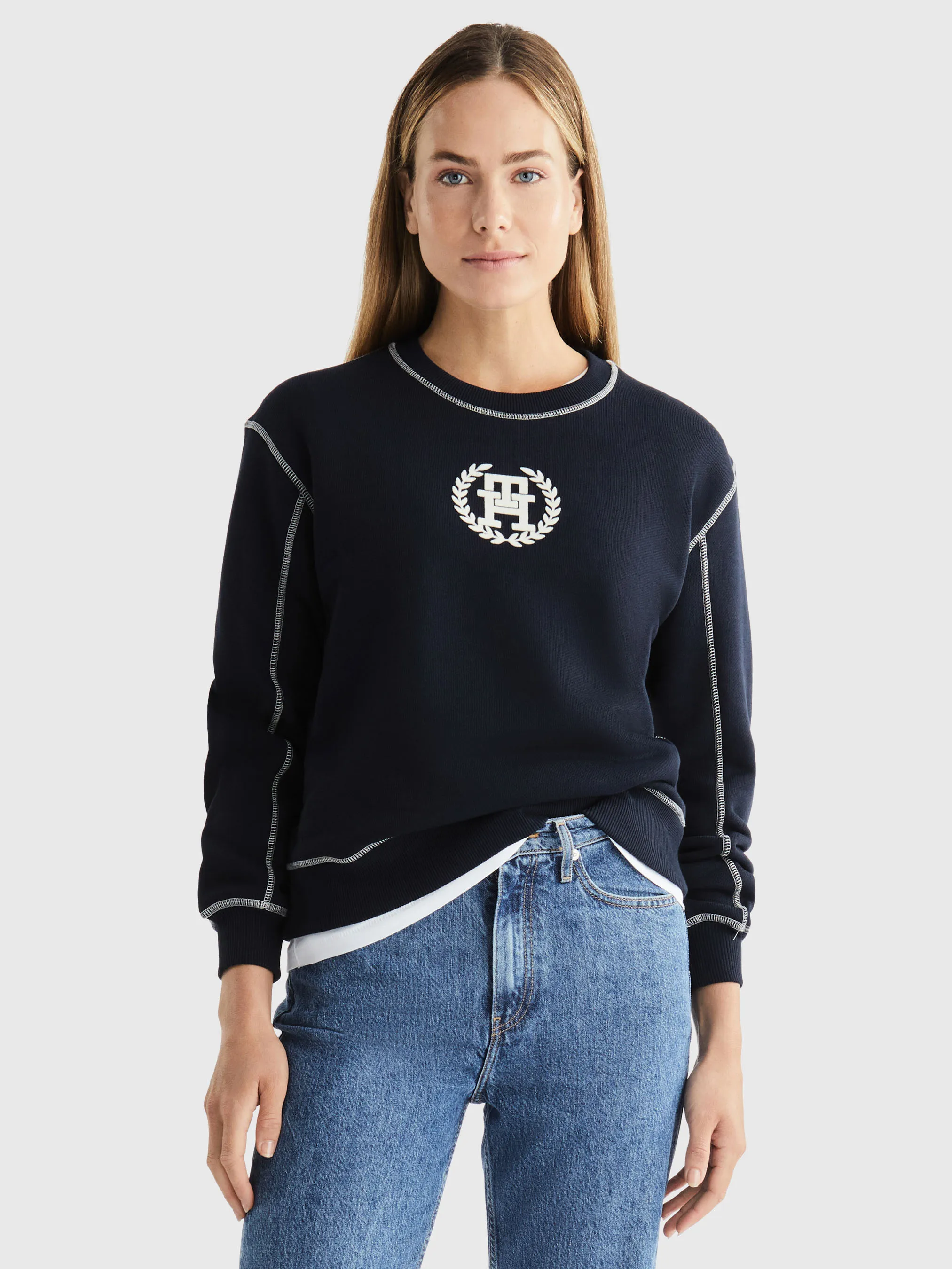 Regular Laurel Sweatshirt | Sweatshirts & Hoodies | Tommy Hilfiger