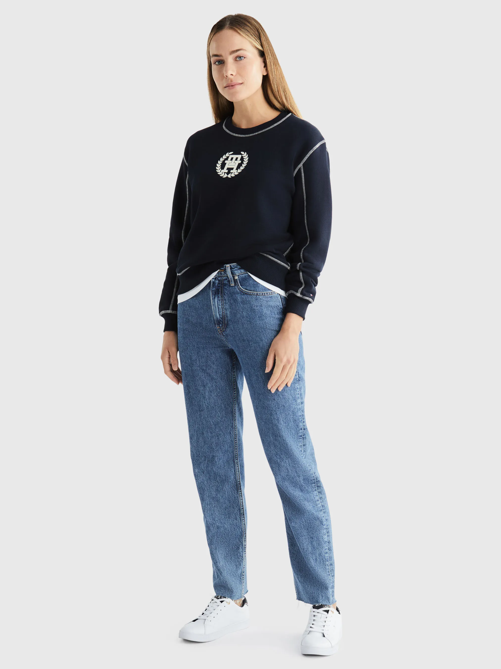 Regular Laurel Sweatshirt | Sweatshirts & Hoodies | Tommy Hilfiger