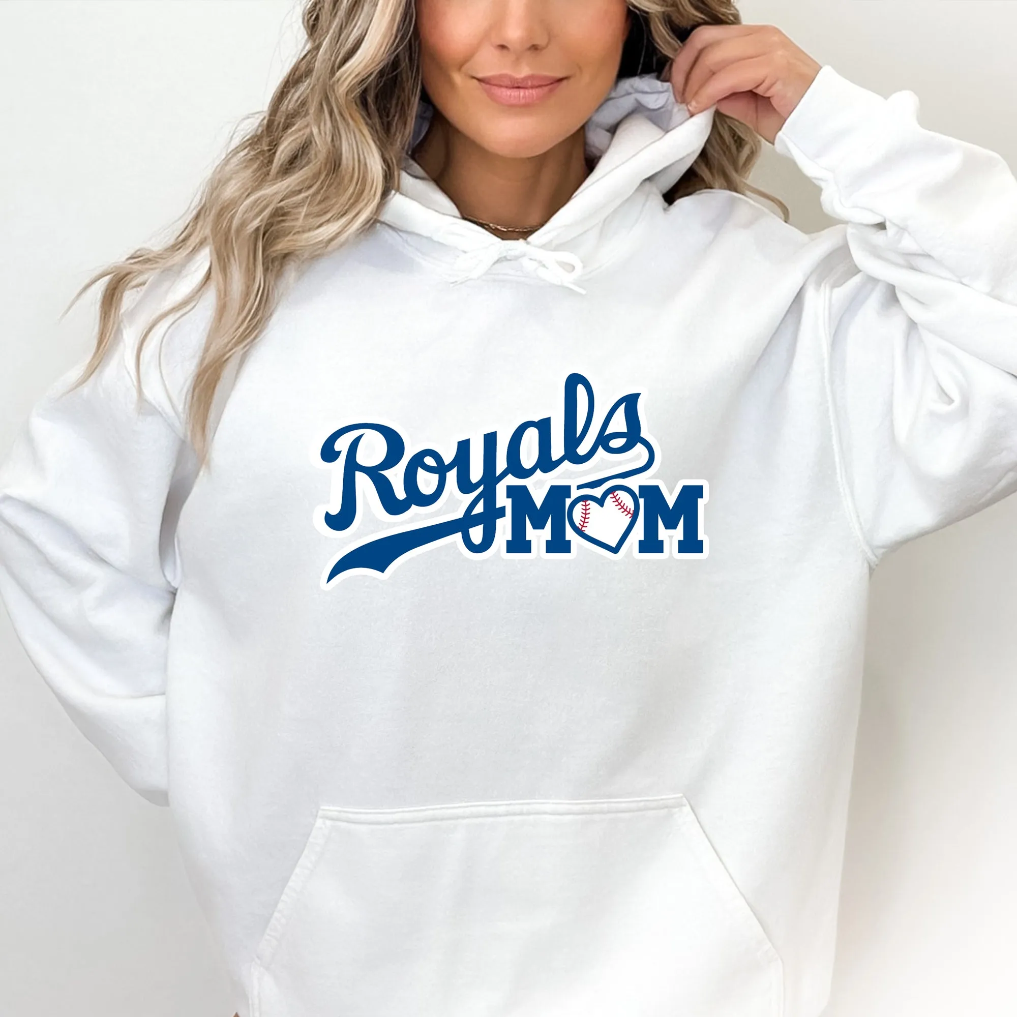 Royals Baseball MOM Apparel - Personalized LNSW-102 HOODIE/CREWNECK