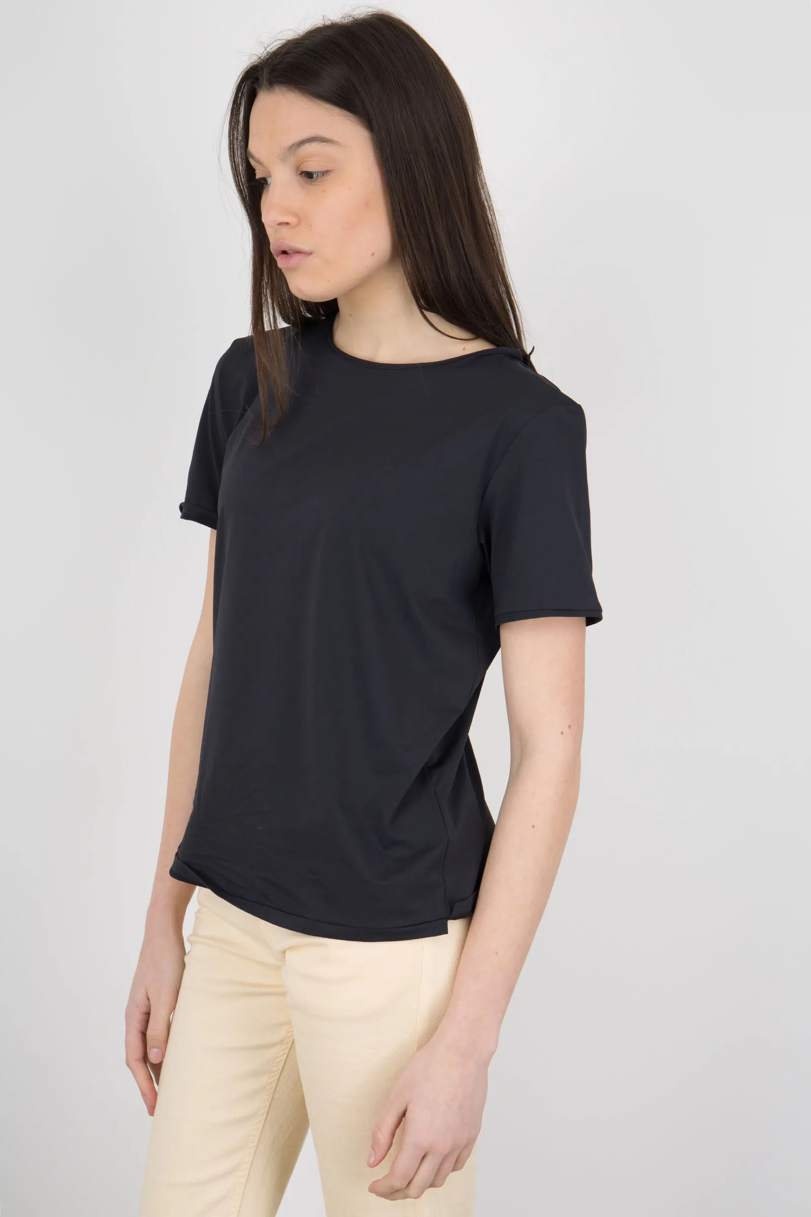 Rrd T-shirt Shirty Oxford Woman Nero Donna