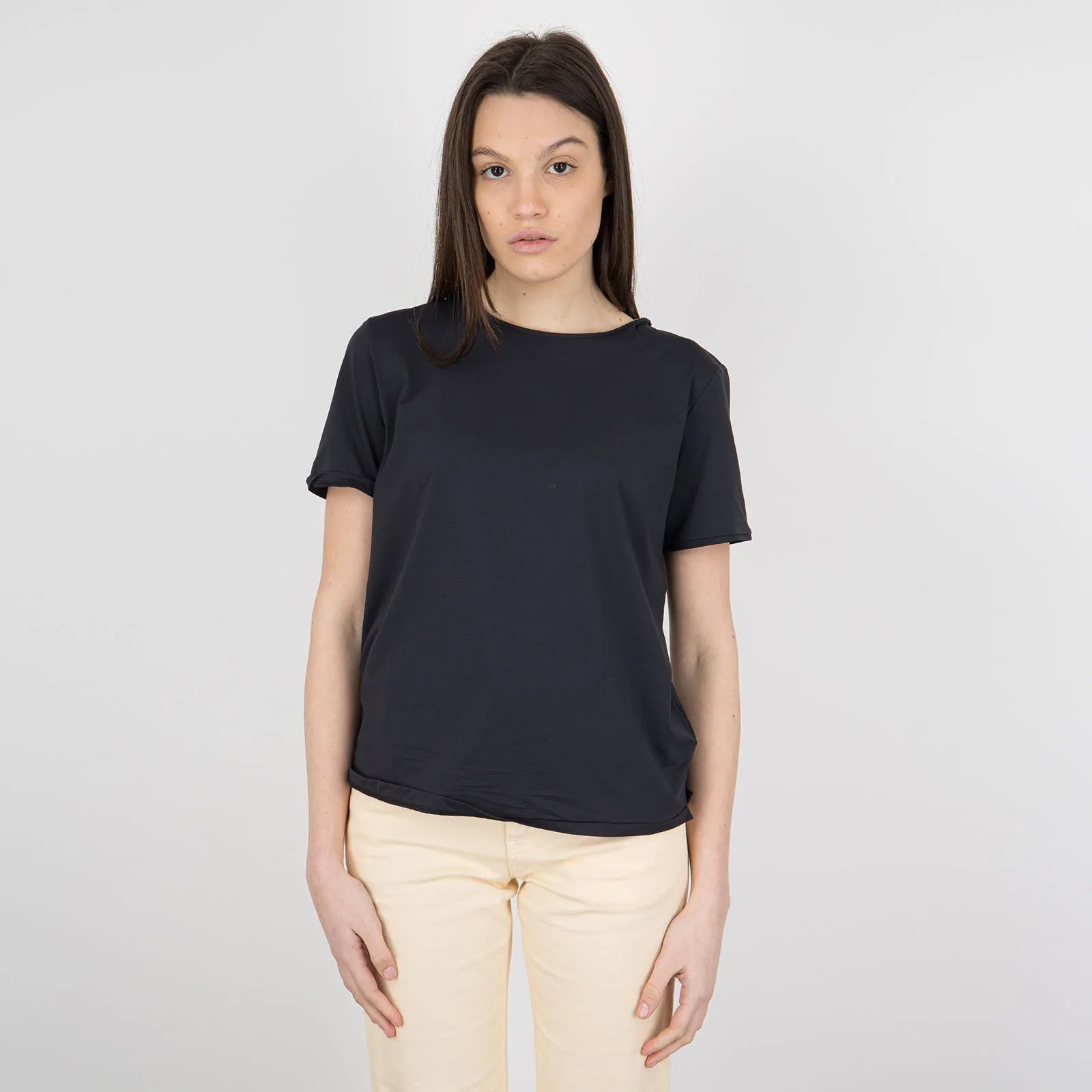 Rrd T-shirt Shirty Oxford Woman Nero Donna