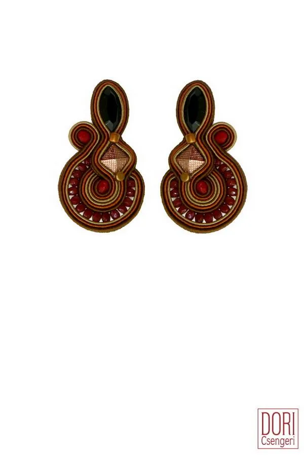 Rumba Clip On Earrings