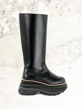 sacai long boots