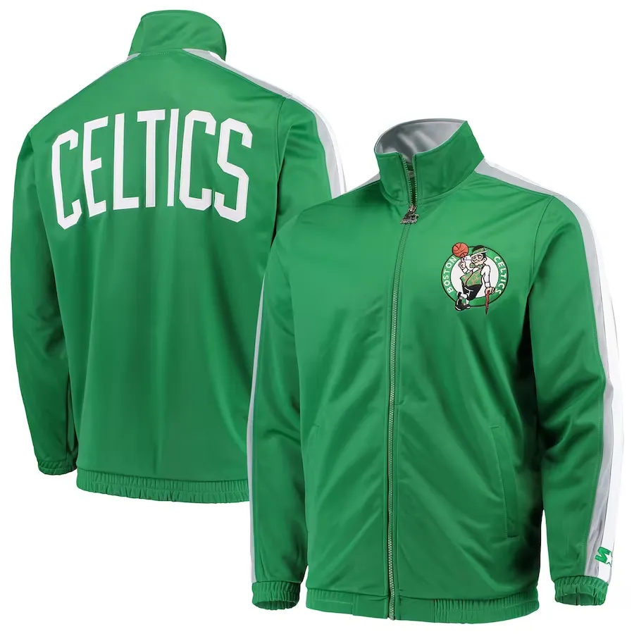 Shop Boston Celtics Track Jacket - William Jacket