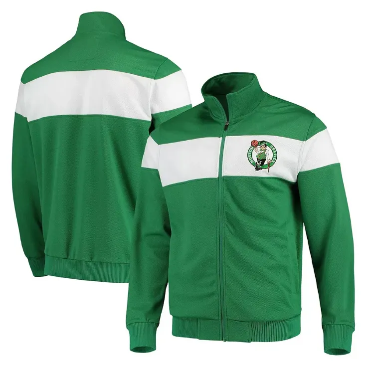 Shop Boston Celtics Track Jacket - William Jacket