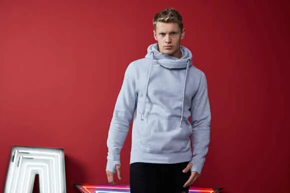 Ski Cross Neck Hoodie - Leavers Hoodies Company