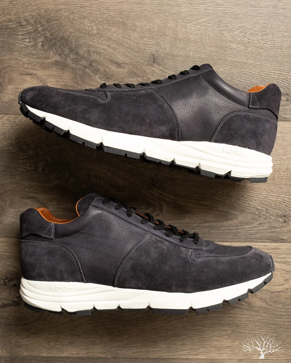 Sneaker - Storm Grey Janus Calf Suede