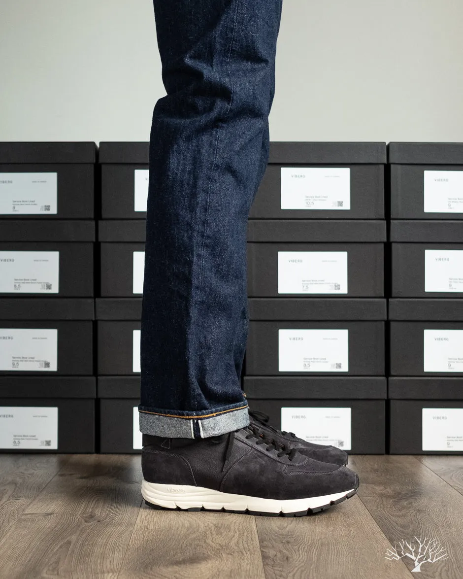 Sneaker - Storm Grey Janus Calf Suede