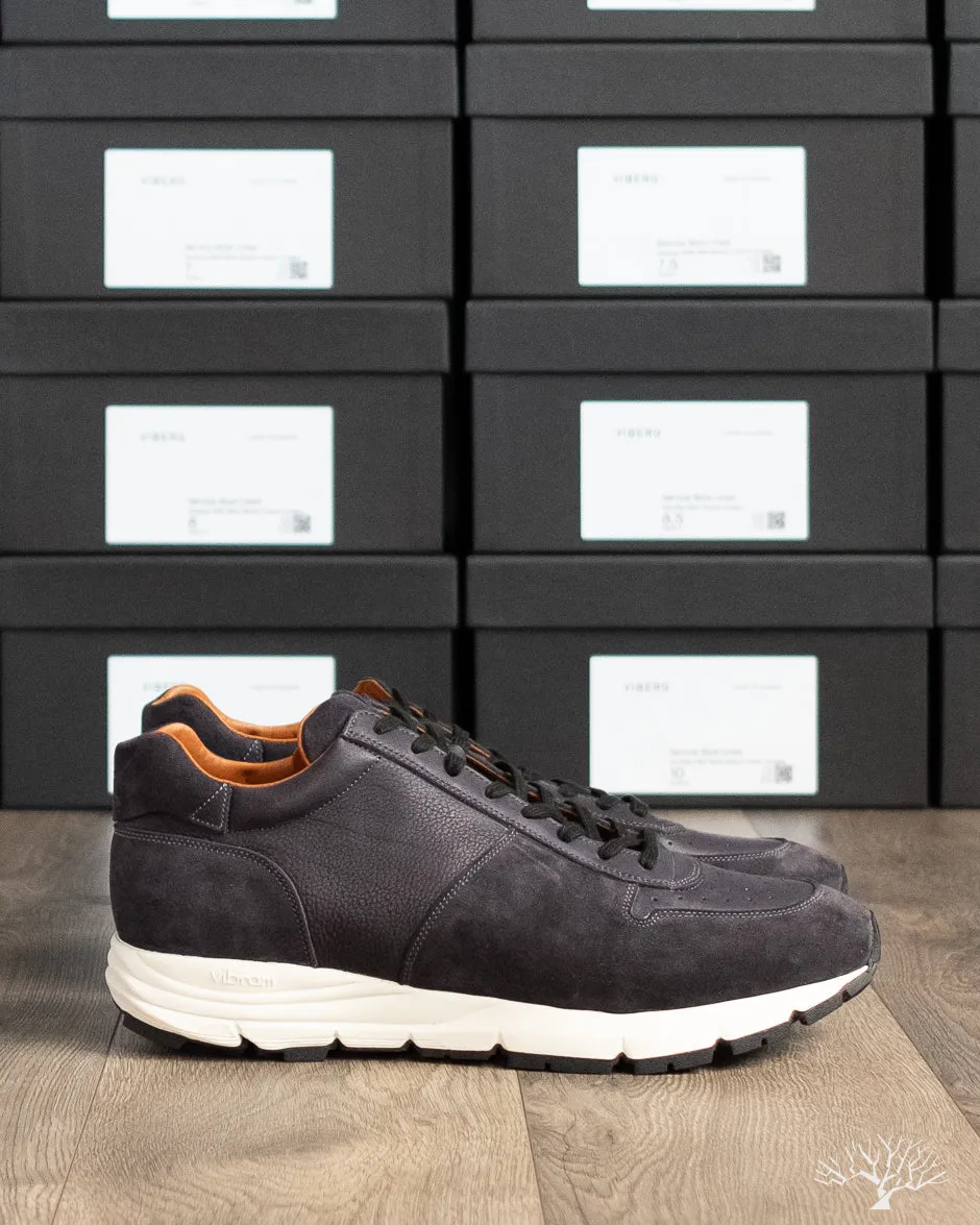 Sneaker - Storm Grey Janus Calf Suede