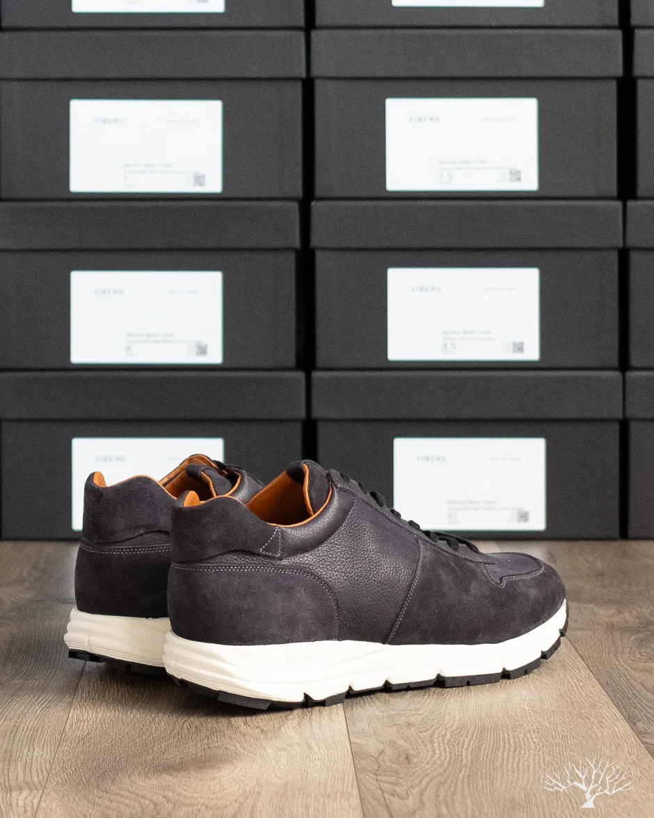 Sneaker - Storm Grey Janus Calf Suede