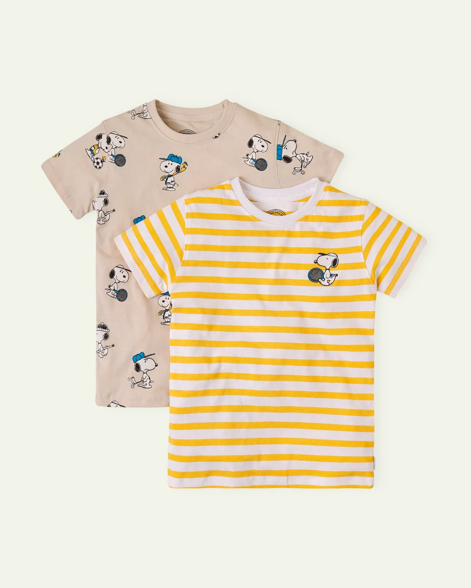 Sporty Animal T-Shirt Set