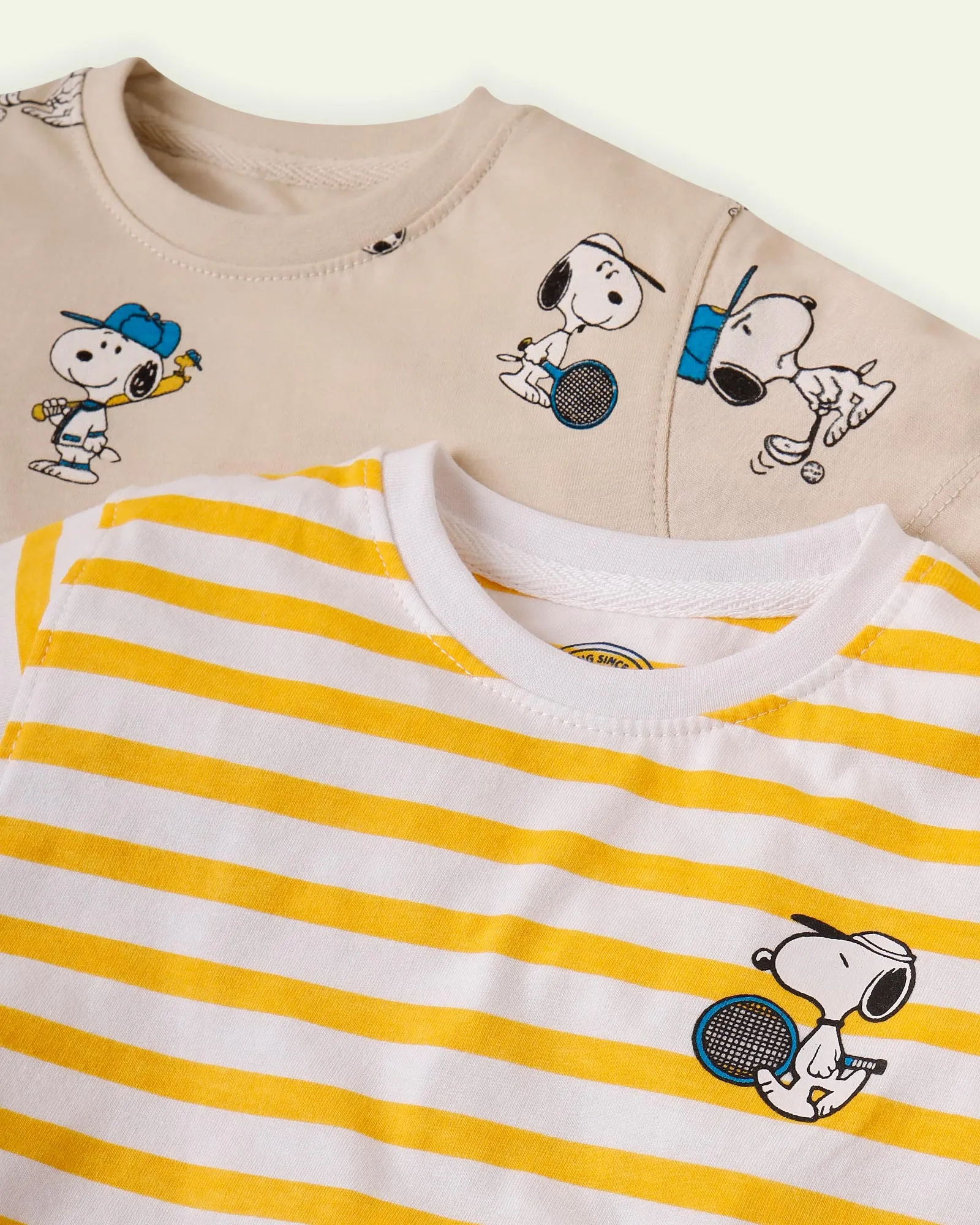 Sporty Animal T-Shirt Set