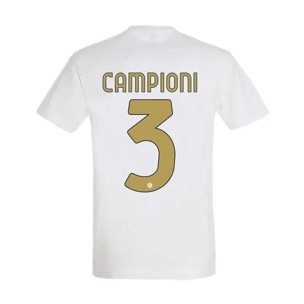 SSC Napoli T-Shirt Ufficiale Campioni d'Italia 2022/2023