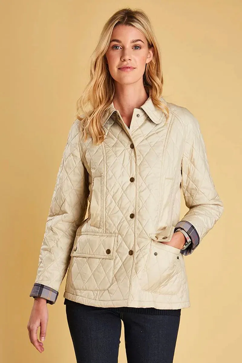 SUMMER BEADNELL QUILTED JACKET PEARL