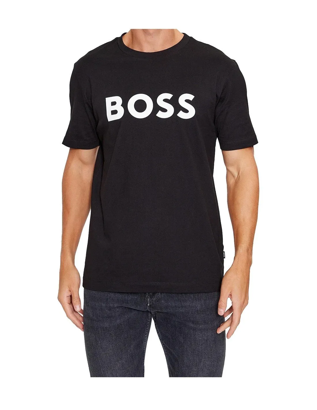 T-shirt Hugo Boss uomo 50495742001 nera