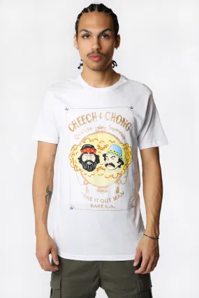 T-Shirt Imprimé Cheech & Chong East LA Homme