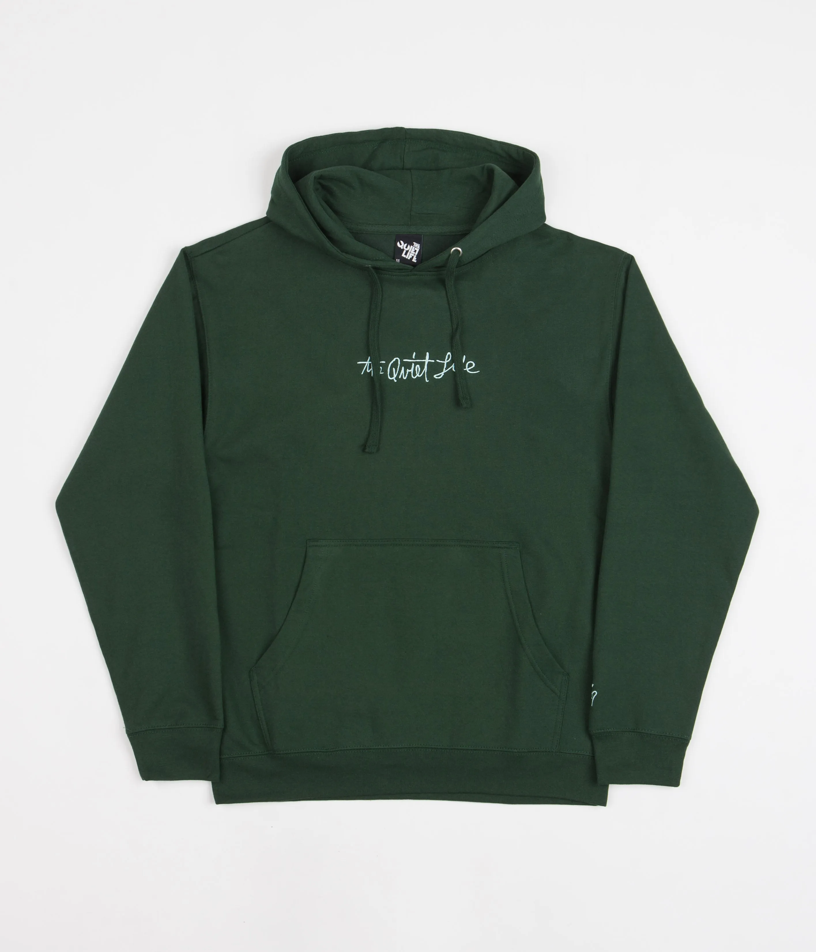 The Quiet Life Horizon Script Hoodie - Hunter Green