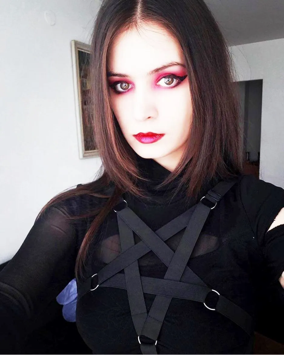 Thicc Pentagram Harness Bra