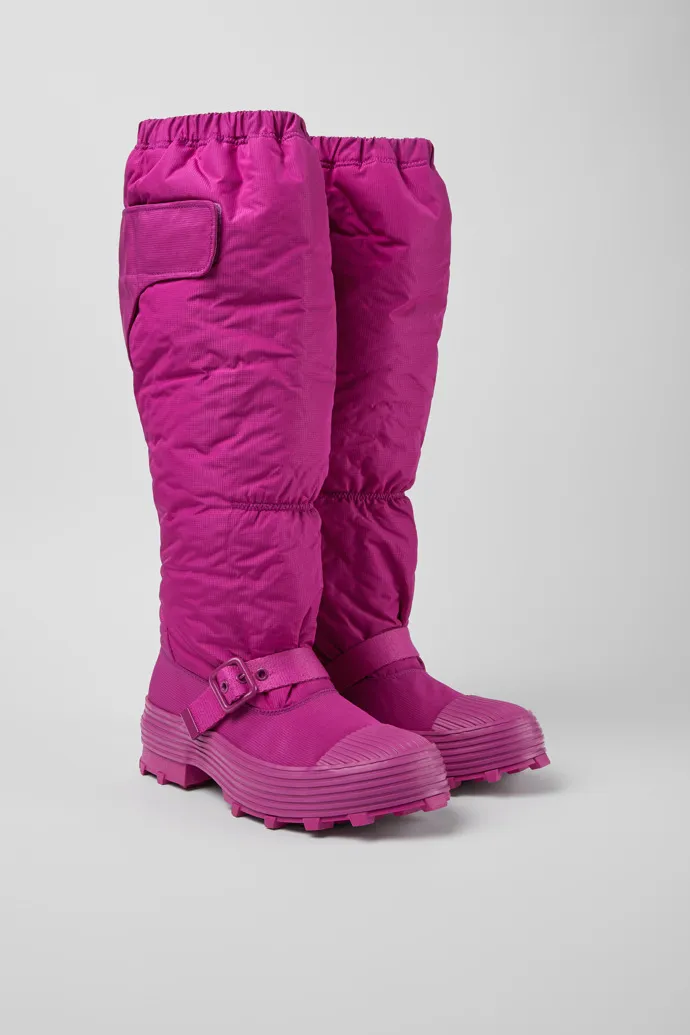 Traktori Purple padded high boots