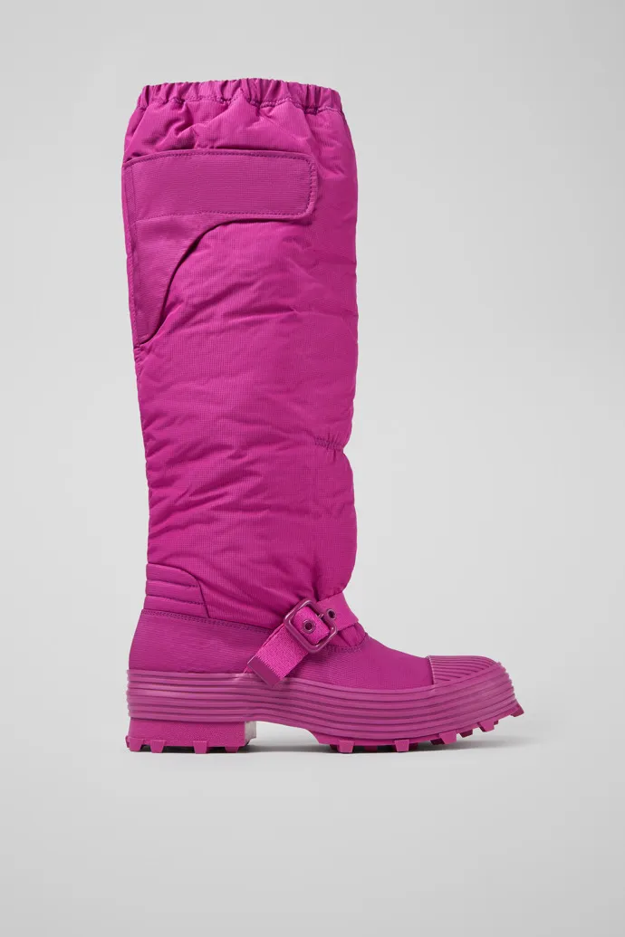 Traktori Purple padded high boots