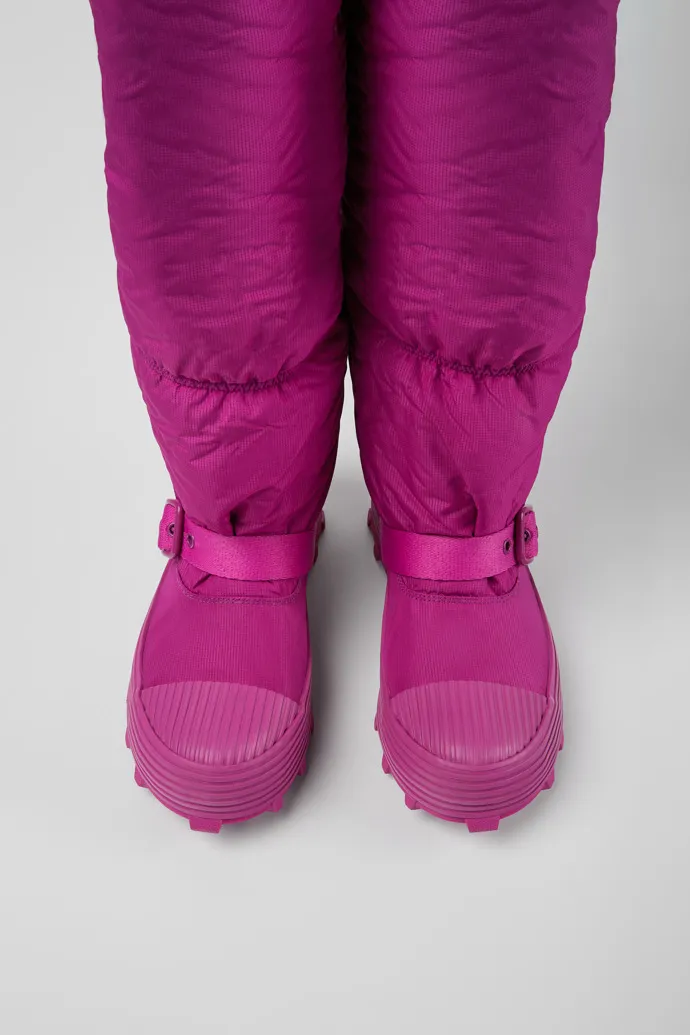 Traktori Purple padded high boots