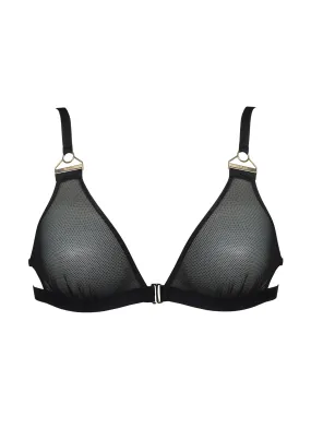 Ula Triangle Bra Black