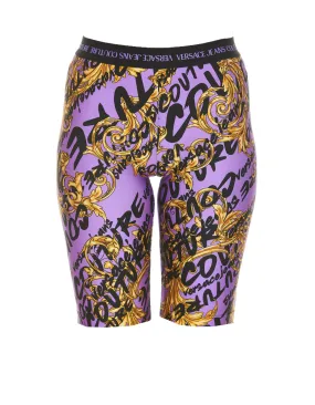 Versace Jeans Couture Garland Logo Waistband Shorts