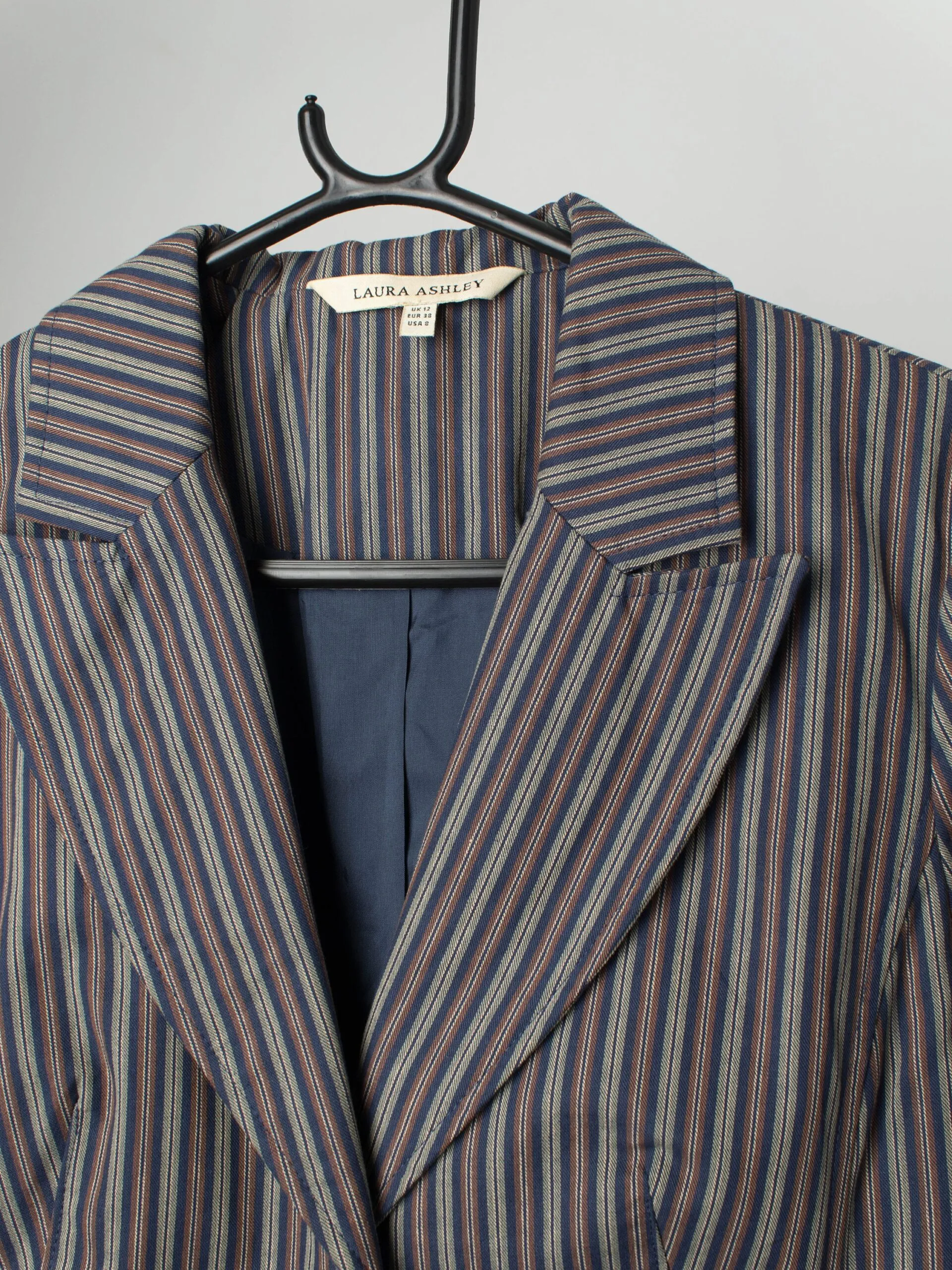 Vintage Laura Ashley striped blazer – Small / Medium