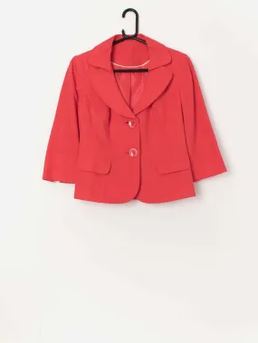 Vintage stunning red blazer – Small